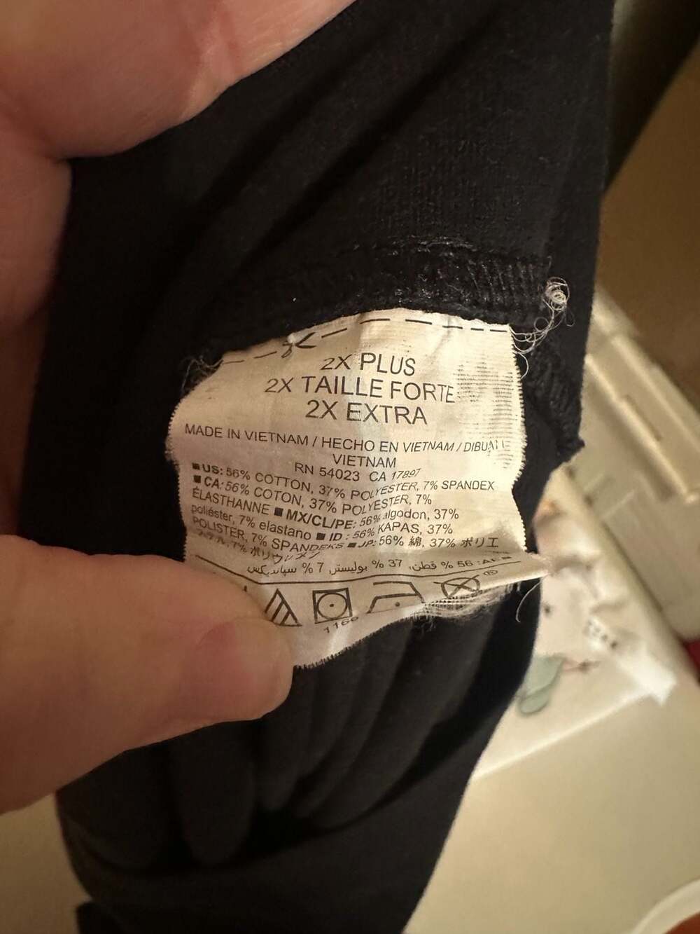 Old Navy Active Go-Dry Plus Size 2X Black Athletic Pants - Picture 5 of 5